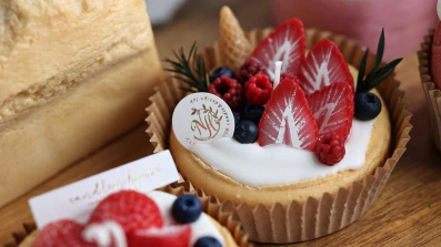 タルトケーキキャンドル