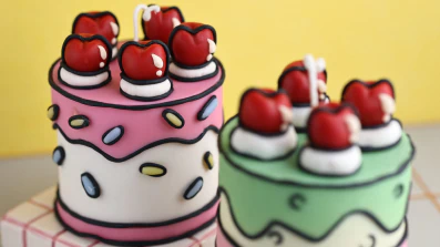 2Dケーキ