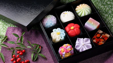 和菓子キャンドル